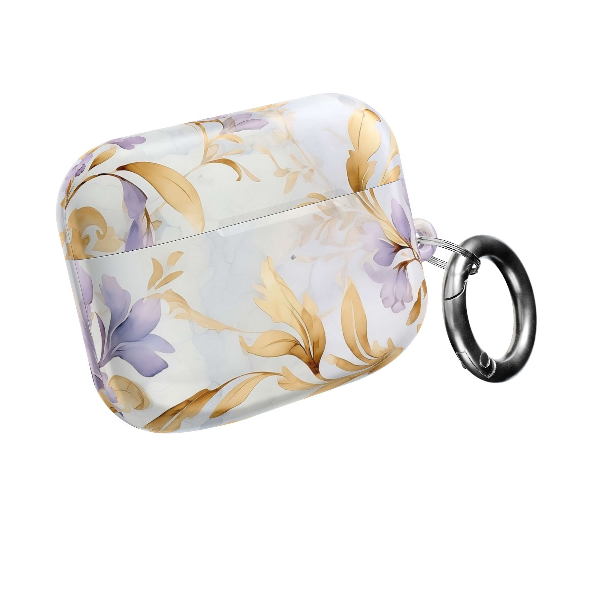 AirPod Case — Purple Floral Regency