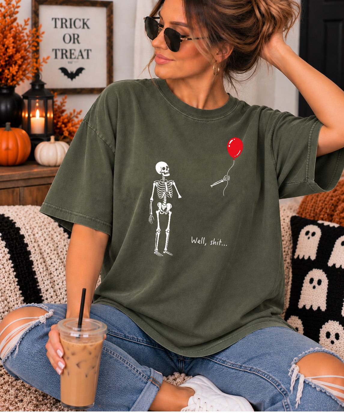 Well Shit Skeleton Tee