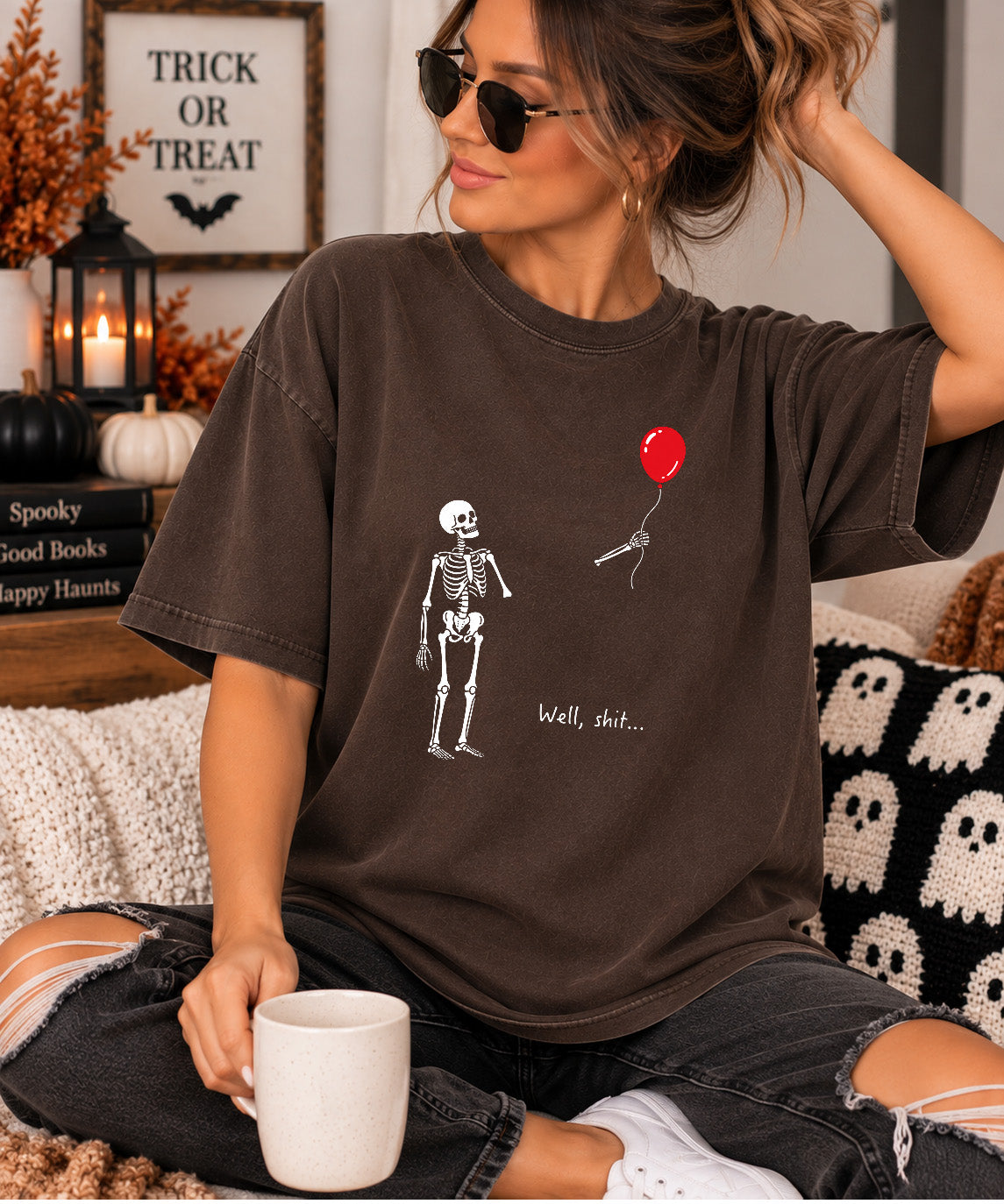 Well Shit Skeleton Tee