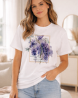 Gentle Reader Wisteria Tee