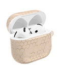 AirPod Case — Golden Honeycomb