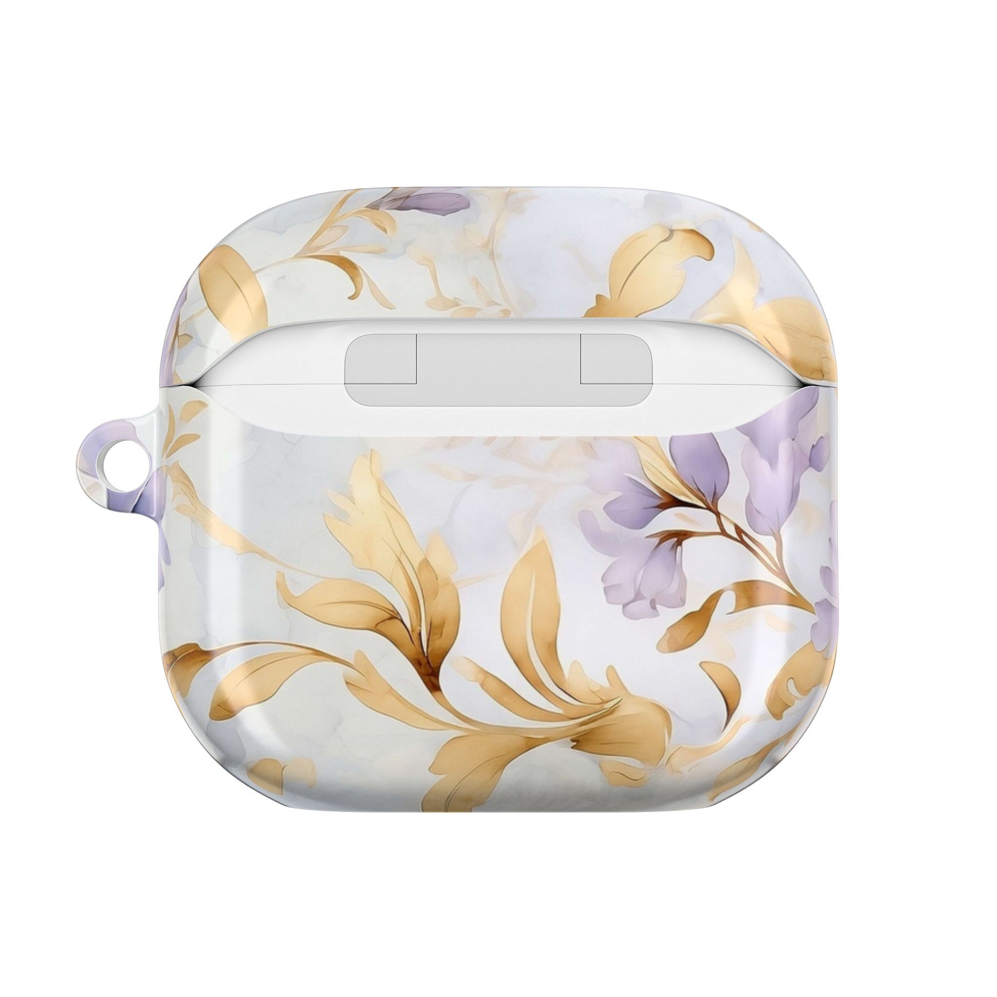 AirPod Case — Purple Floral Regency