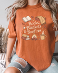 Books Blankets Bonfires Tee