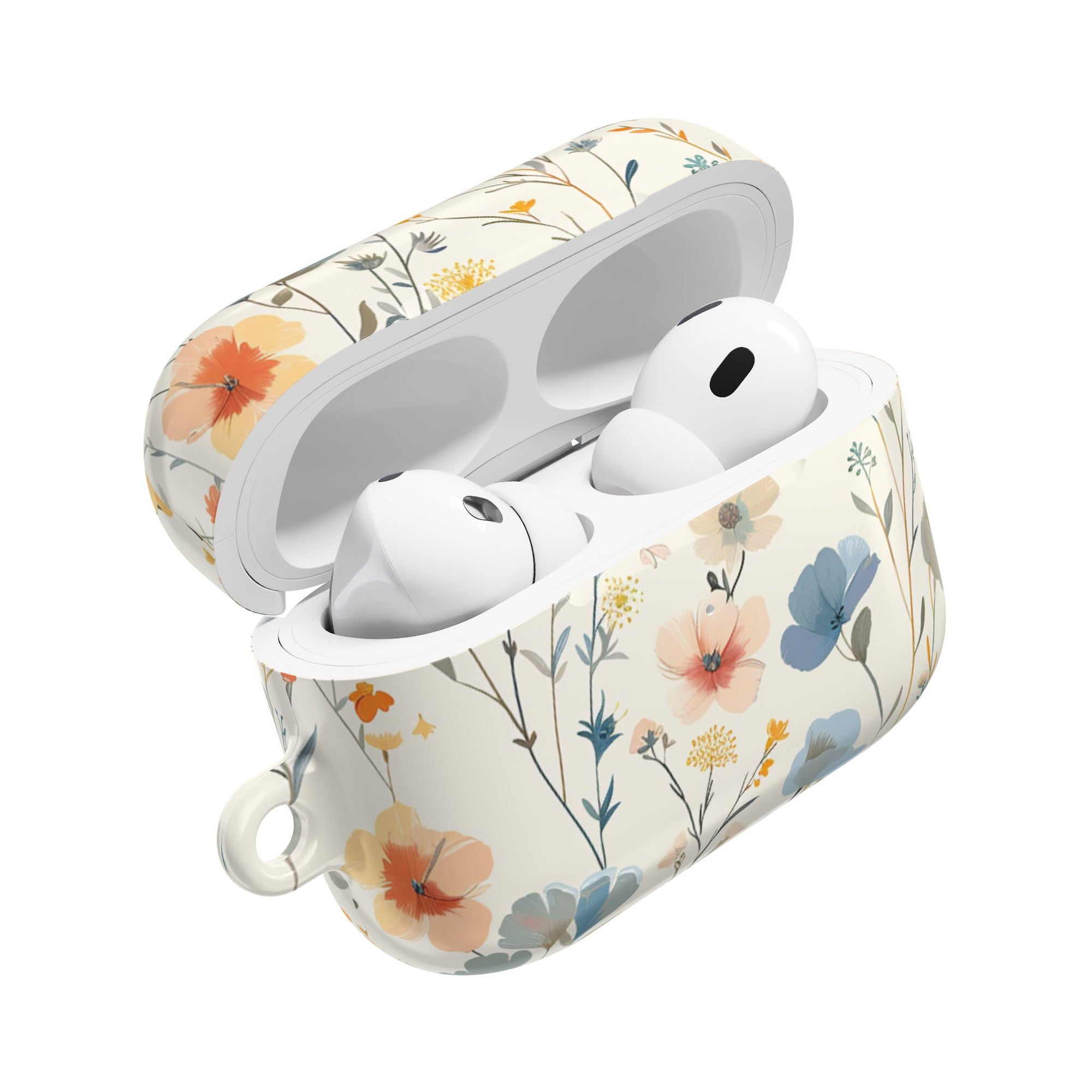 AirPod Case — Cream Floral