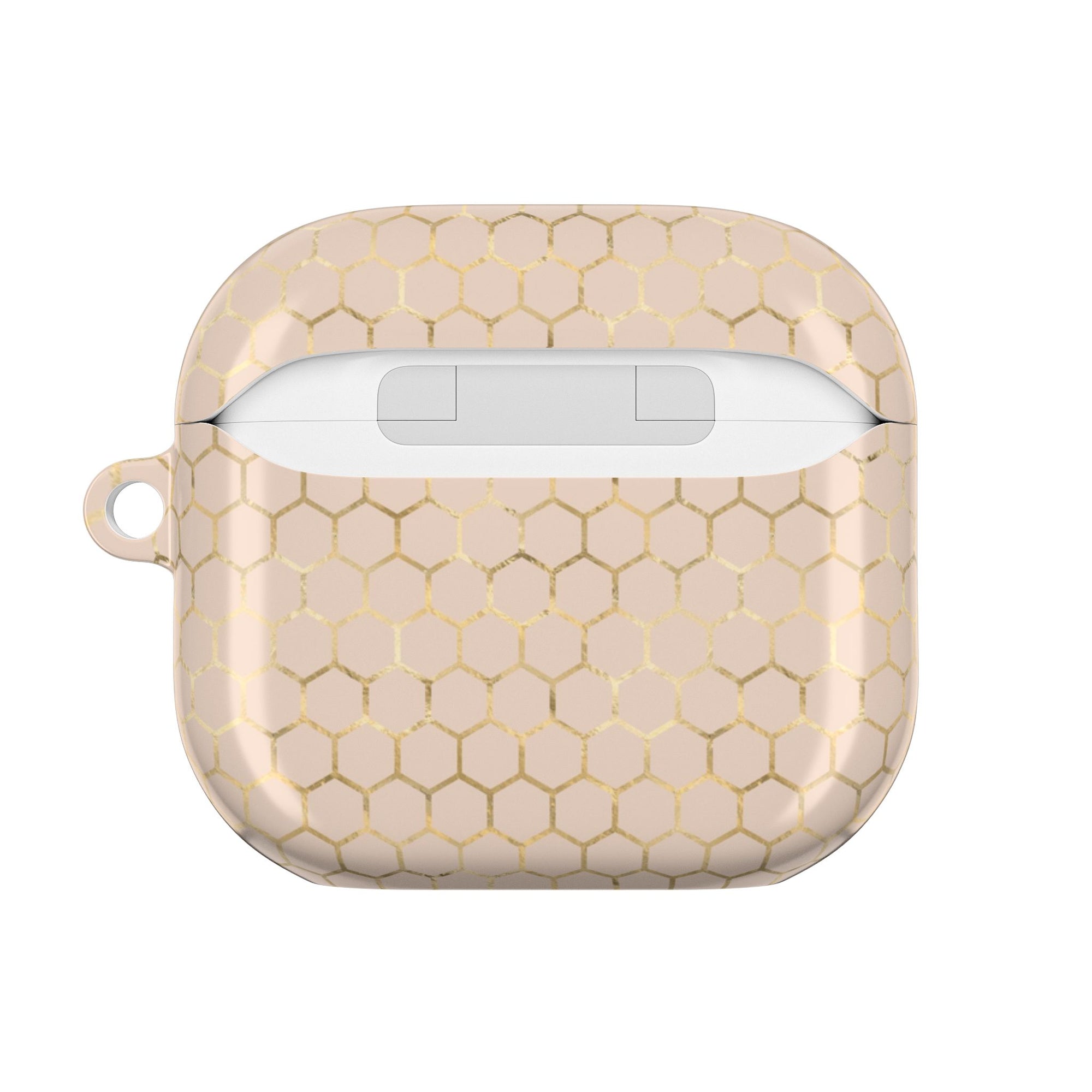 AirPod Case — Golden Honeycomb