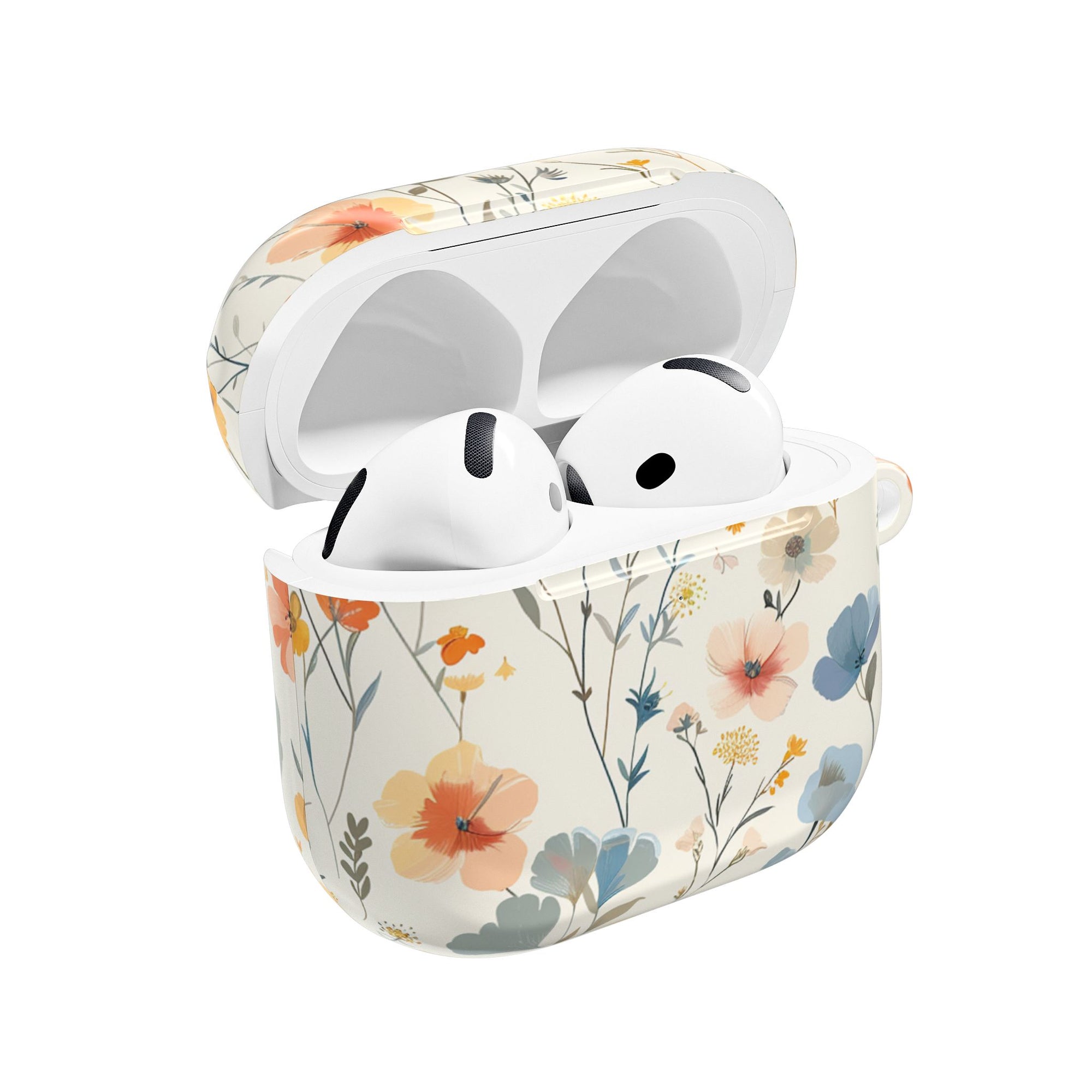 AirPod Case — Cream Floral