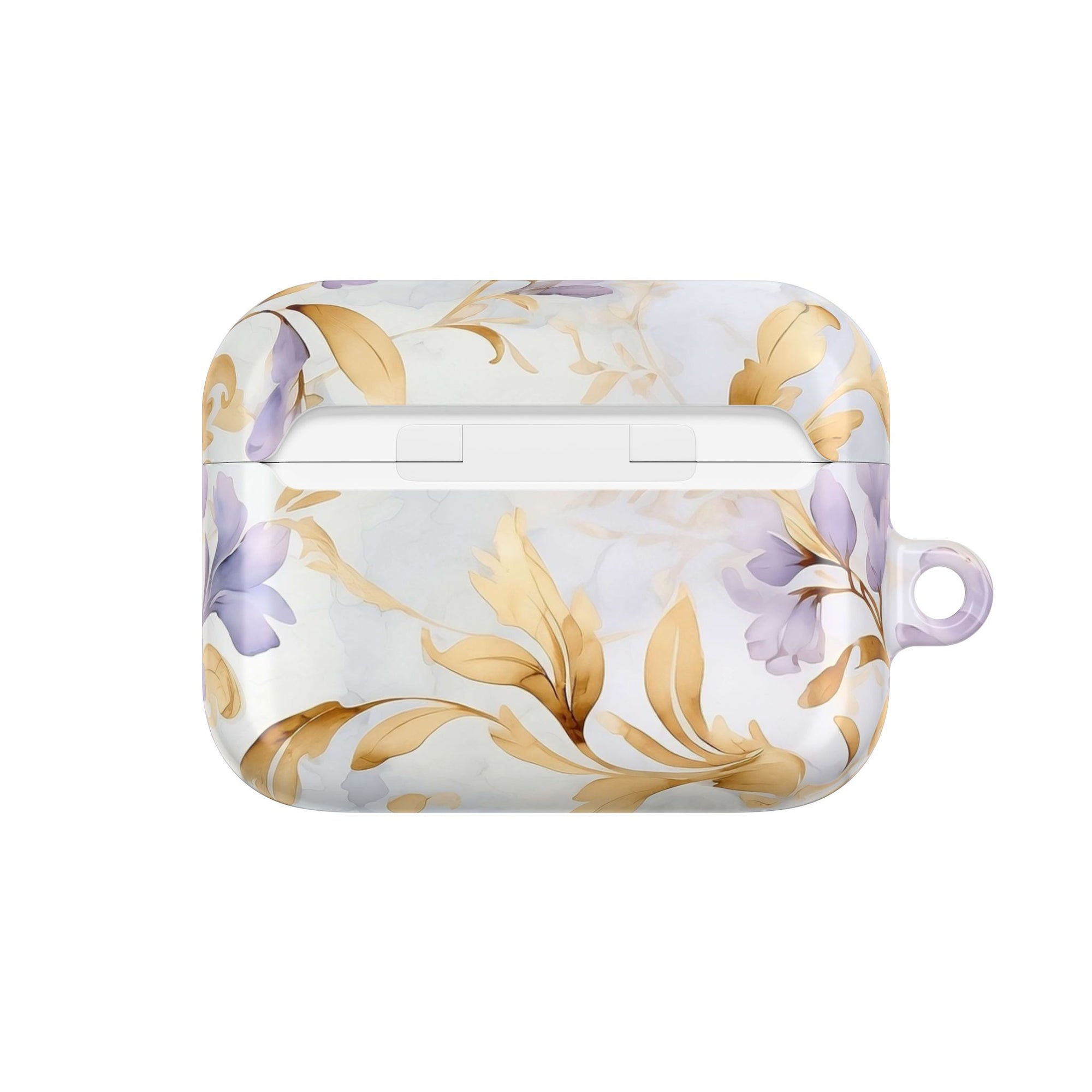 AirPod Case — Purple Floral Regency