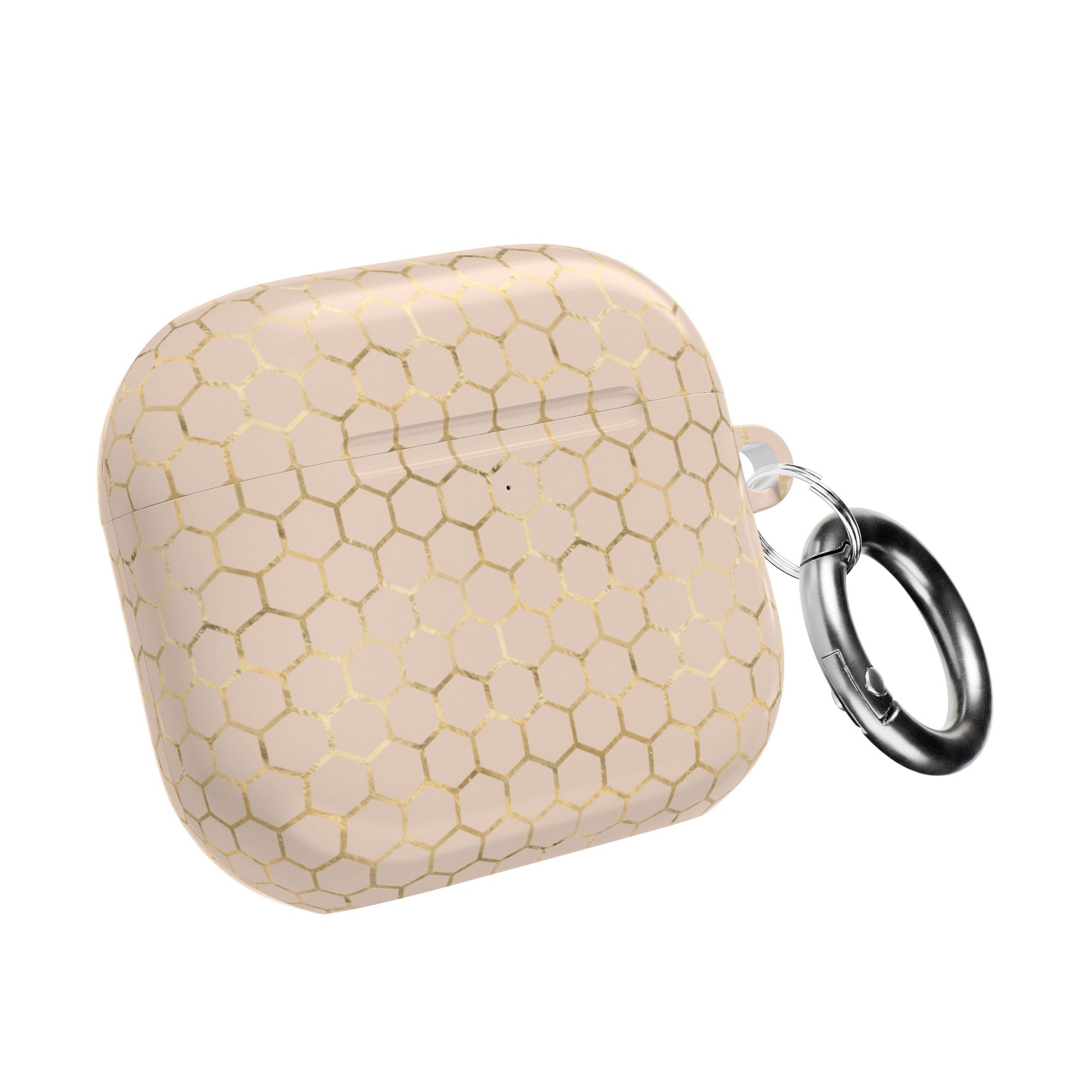 AirPod Case — Golden Honeycomb