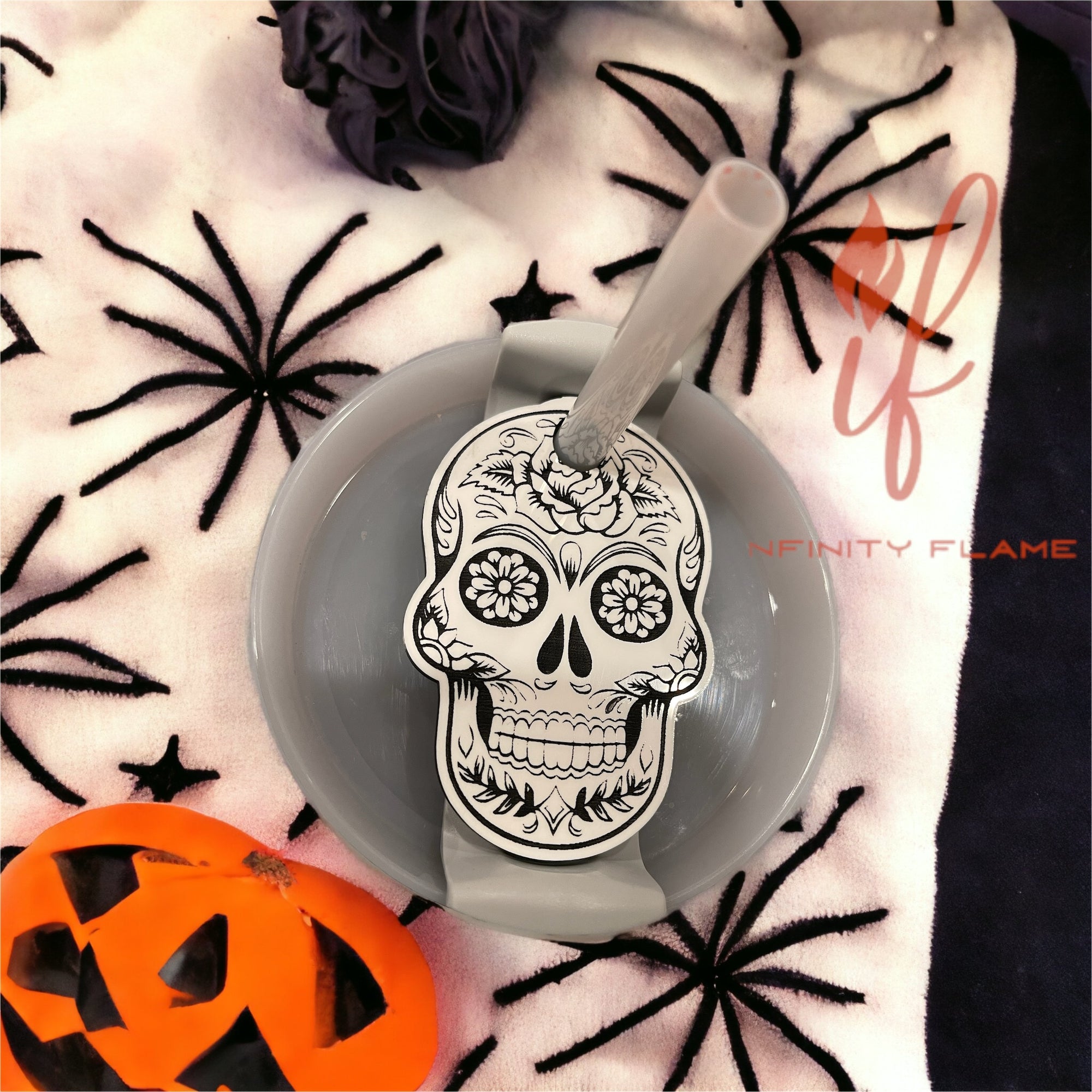 Halloween Tumbler Toppers