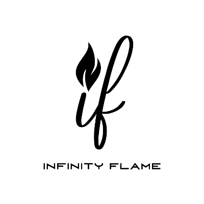Small Easel Stand – Infinity Flame